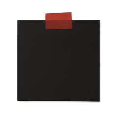 Black Sticky Note