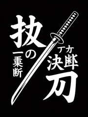 Fototapeta premium A serene stylized illustration of a winter spirit among snow covered trees and falling snowflakes.