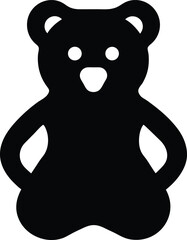 Gummy Bear Icon Vector Illustration