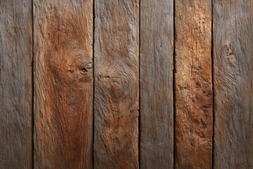 Fototapeta premium Rustic Weathered Wood Plank Texture: A Natural Brown and Gray Palette