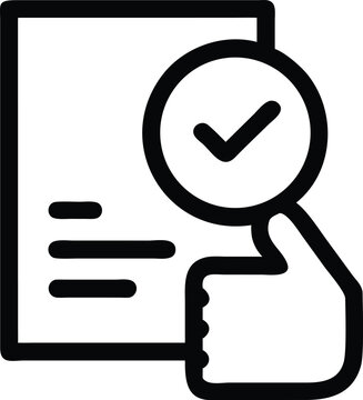Approval Icon PNG &ndash; Check Mark Symbol for Verified or Accepted Status, Review Icon PNG, Thumbs Up Icon PNG, Quality Review Icon PNG &ndash; Star Rating or Feedback Symbol, Accepted Document Icon, 