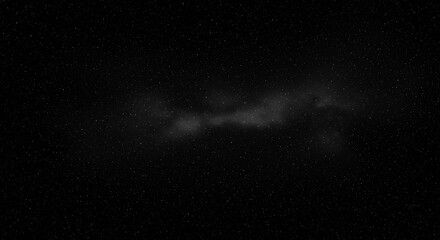 Fototapeta premium Abstract cosmic background with starlight and nebula in a dark space