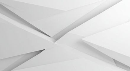 Monochrome interplay abstract background with geometric shapes and subtle shadows