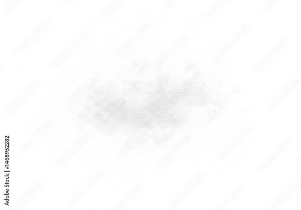 Aufkleber subtle light grey smoke effect digital overlay texture background design element fog air haze wisp