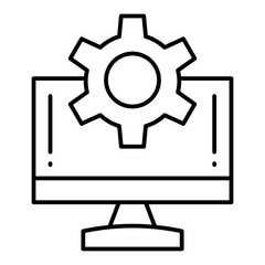 System line icon
