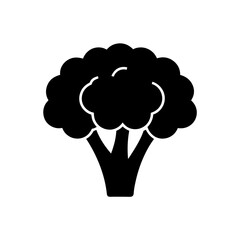 broccoli icon vector illustration