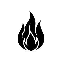 fire flame icon vector illustration