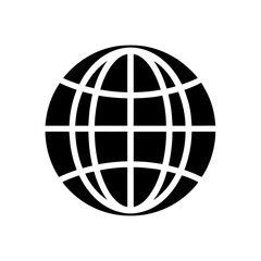 globe travel icon vector illustration