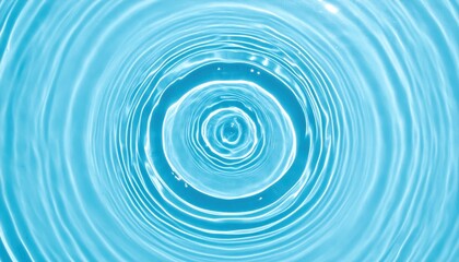 A close-up of water ripples creates a mesmerizing pattern in shades of blue, showcasing tranquility and fluid motion