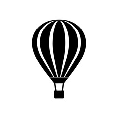hot air balloon icon beautiful elements