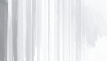 Obraz premium Elegant white drapery installation modern venue interior design minimalistic environment wide angle view aesthetic appeal