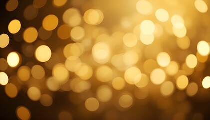 Fototapeta premium Gold Bokeh Background for Christmas and Greeting Card Designs with Festive and Sparkling Appeal