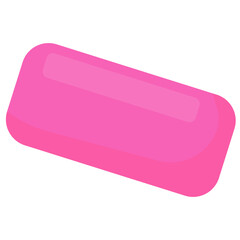 Pink Bubblegum Candy Illustration