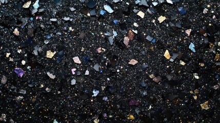 Dark Glitter Texture Background