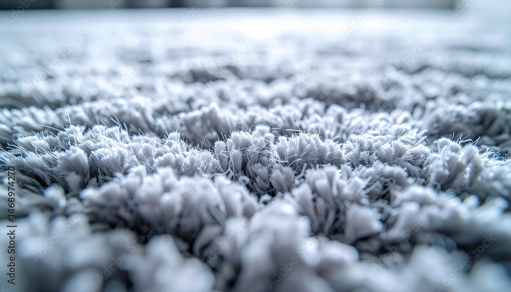 Aufkleber a close-up of a textured grey carpet, showcasing its soft fibers and intricate patterns, creating a 