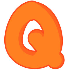 Colorful Neon Fun Font Alphabet