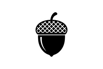 Acorn vector illustration autumn fall season nut