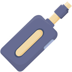 E-Cigarettes and Vapes Graphic Illustration