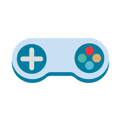 Obraz premium Gamepad Flat Illustration