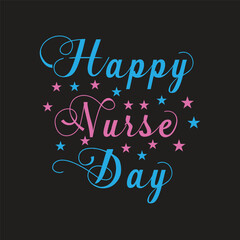 Happy Nurse Day T-Shirt Design
