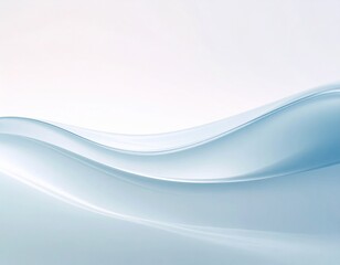 Fototapeta premium 波のように流れているガラスの壁紙