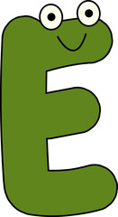 Cute Alphabet with Googly Eyes