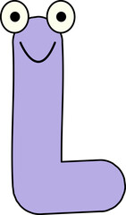 Cute Alphabet with Googly Eyes