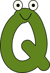 Cute Alphabet with Googly Eyes