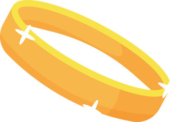 Jewelry with Gems and Crystals Graphic Illustration