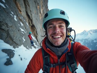 Mountain Climber Selfie