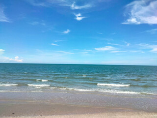 beach and sea