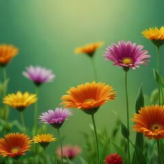 Fototapeta premium flowers in the garden