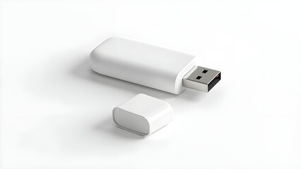 USB flash drive mockup