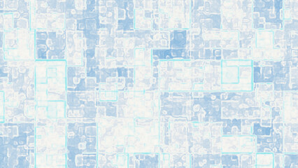 Futuristic Light Blue Grid Digital Abstract Pattern for Modern Technology and Celebration Design