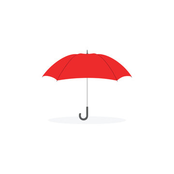 umberella to protect from the rain. umberella vector icon design illustration. umberella flat design vector.