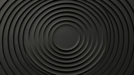 A black and white image of a circle with concentric circles.