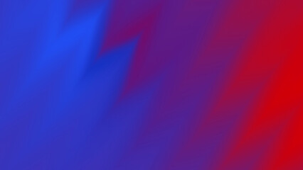 Gradient background with blue on the left and red on the right