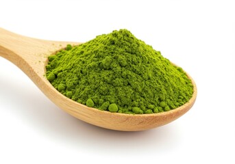 Spoonful of Premium Grade Matcha Green Tea Powder