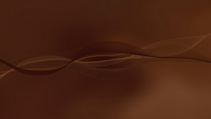 Brown background with abstract waves