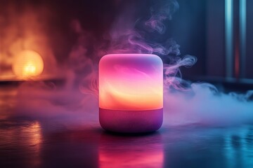 Colorful Modern Lamp with Ambient Lighting