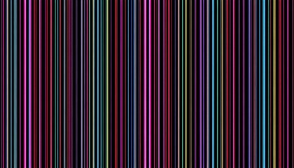 seamless blurry background of color lines on a black background stock photo.