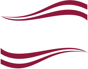 UEA  ribbon element flag vector design