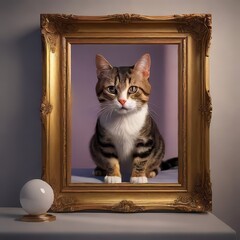 cat on a window sill