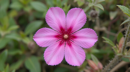 Fototapeta premium Changeable velvetberry (Stachytarpheta mutabilis). Called Coral porterweed, Pink snakeweed and Pink rat tail also