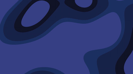 Abstract fluid in blue and dark blue