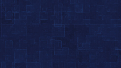 Fototapeta premium Blue abstract background with squares