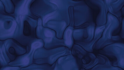 Blue abstract background with waves