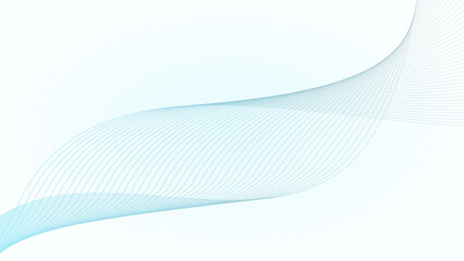 Abstract Blue Wave Background Wallpaper 4K