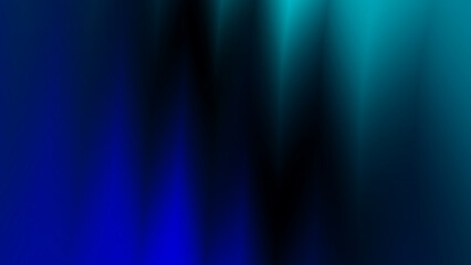 Deep Abstract Dark Blue and Cyan Gradient Blurred Light Flow Background
