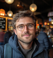 portrait of a handsome man